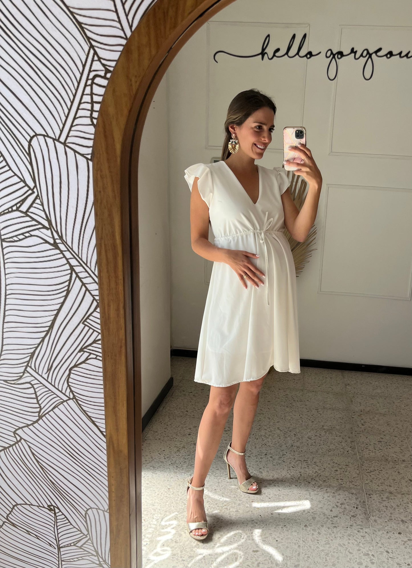 Vestido de maternidad, Sofia ivory