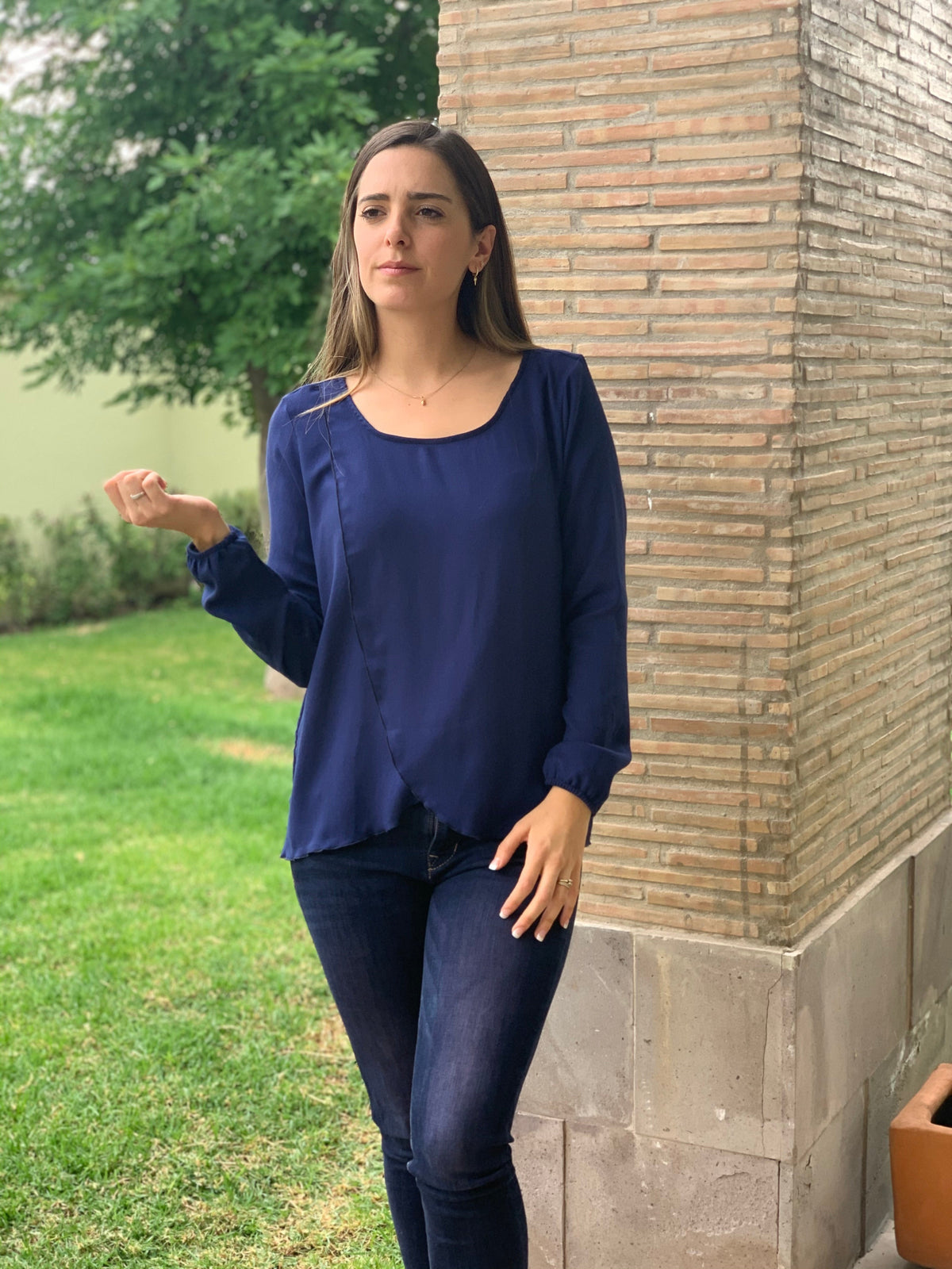 Blusa de Lactancia, Diana Azul Rey G
