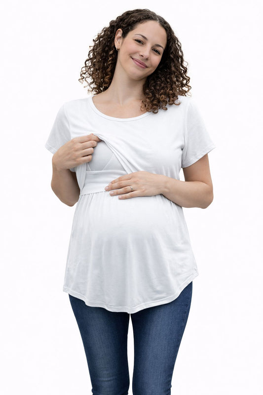 Blusa de maternidad y lactancia , Unitalla (varios colores) Catrina