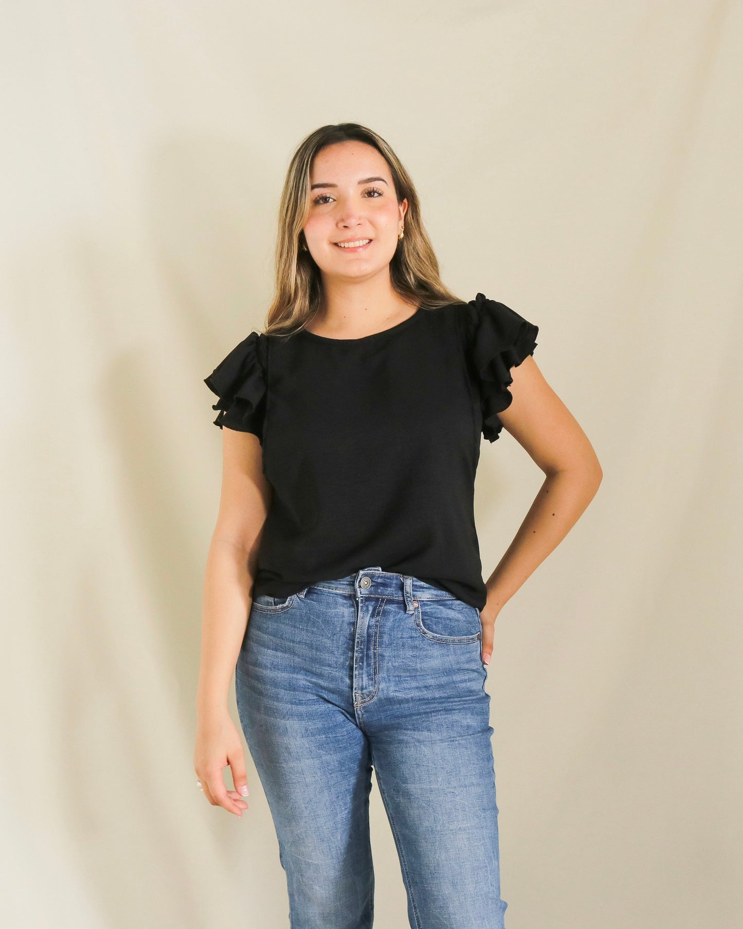 Blusa de lactancia, Adri negra CH a XG