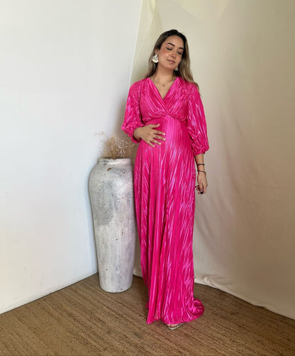Vestido de Maternidad Nicole Rosa