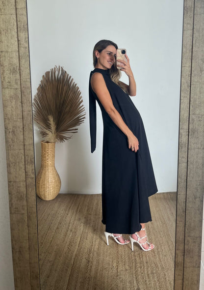 Vestido de Maternidad Sonia, Negro