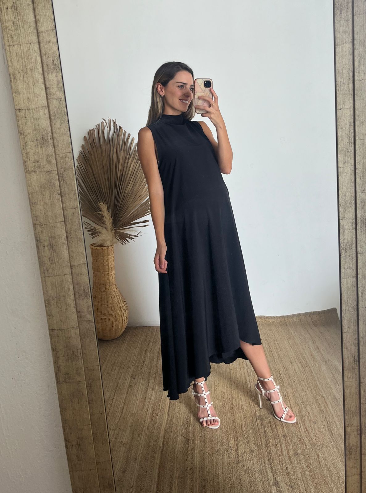 Vestido de Maternidad Sonia, Negro