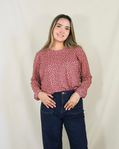 Blusa de Lactancia, Daniela dálmatas stretch G