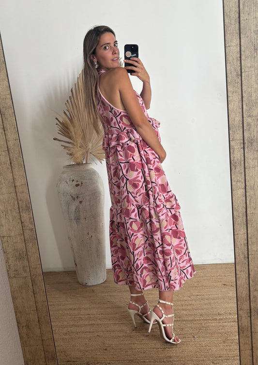 Vestido de maternidad, Victoria rosa tallos M