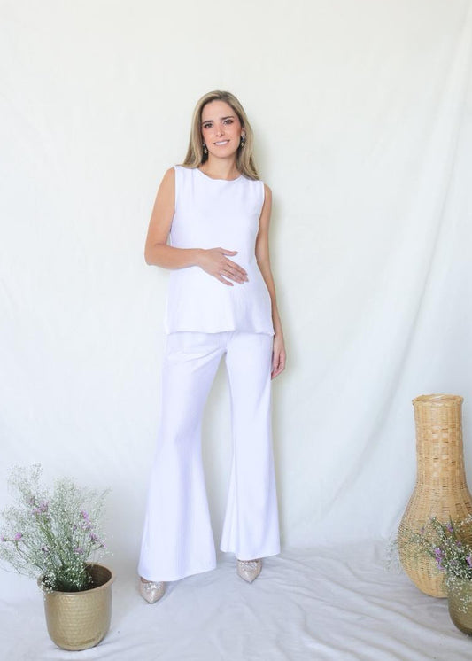 Conjunto de Maternidad Cinthya, Blanco