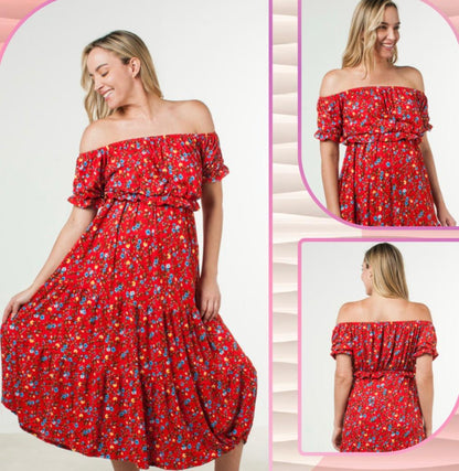 Conjuntos de maternidad (falda y blusa) varios estampados