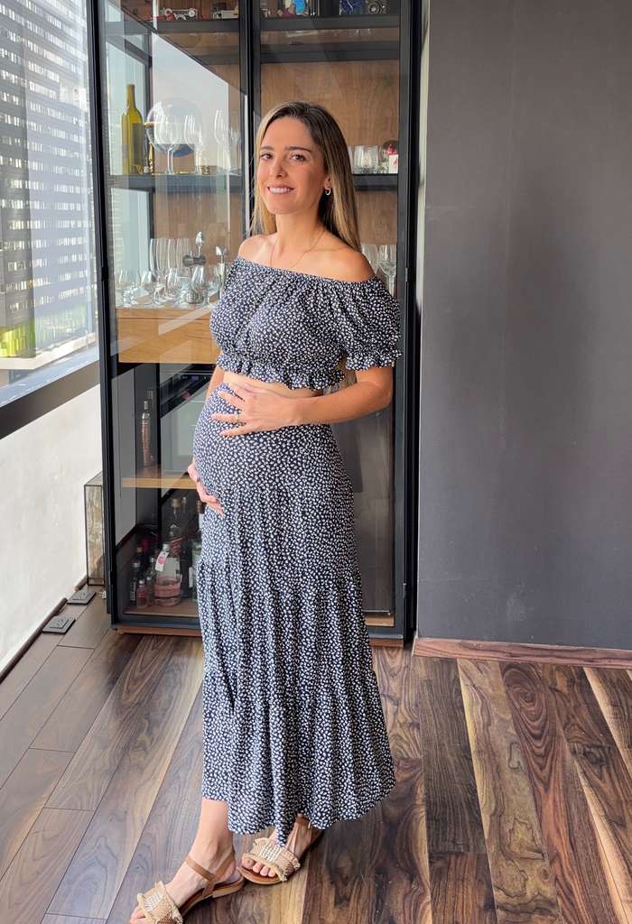 Conjuntos de maternidad floreados (varios colores)