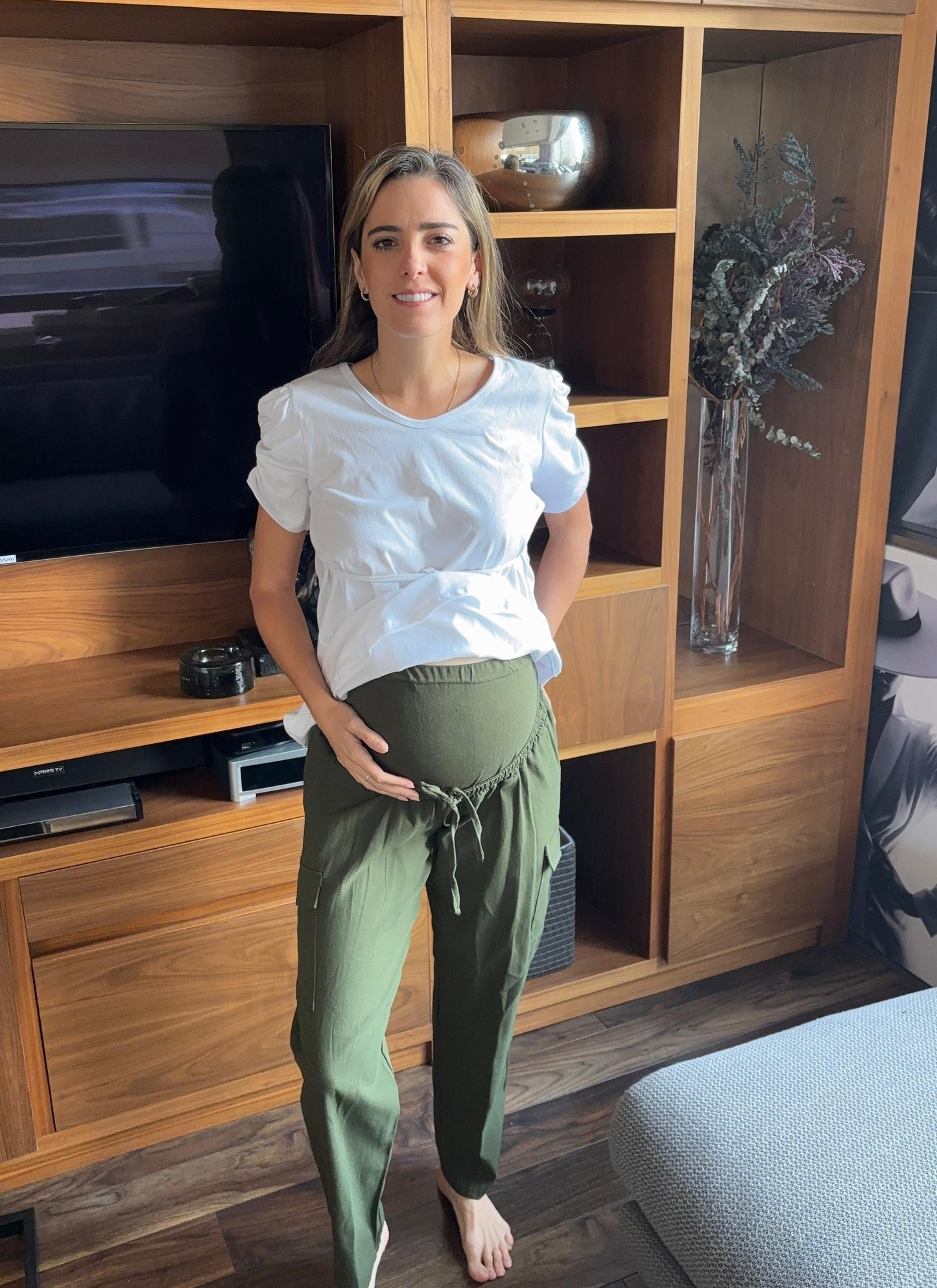 Pantalón de maternidad de manta (varios colores)