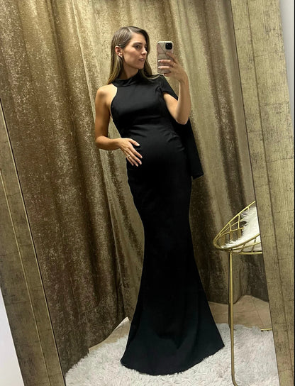 Vestido de Maternidad Carolina, Negro