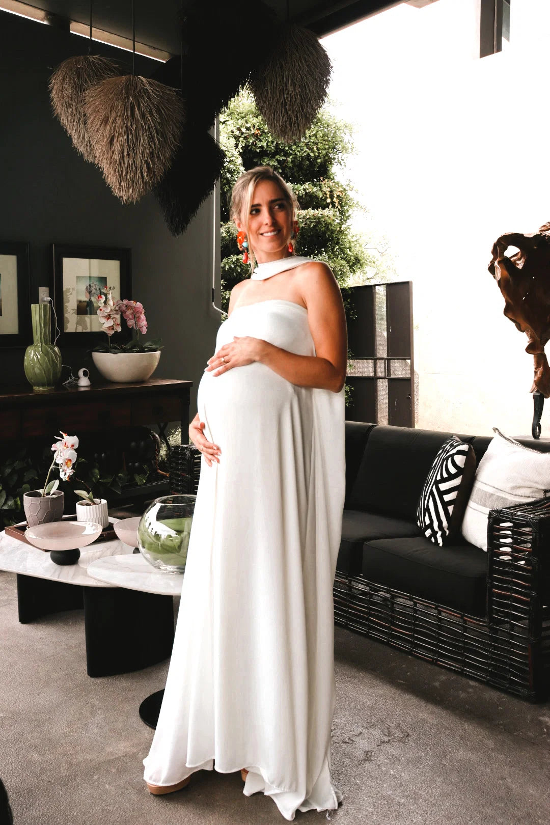 Vestido de Maternidad, Adela Ivory