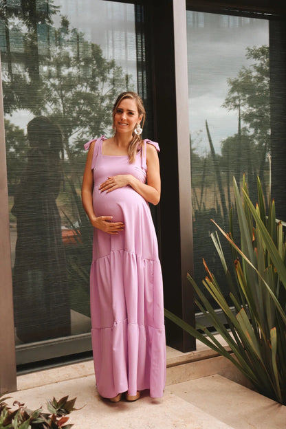 Vestido de Maternidad, Dalia Lila