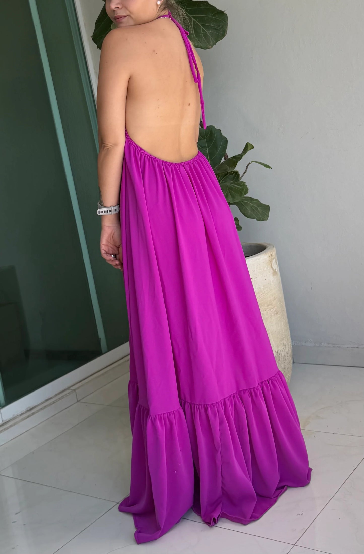 Vestido de Maternidad Elisa Mulberry