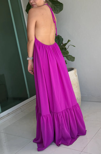 Vestido de Maternidad Elisa Mulberry