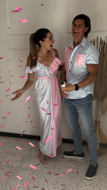 Match Gender Reveal bolitas