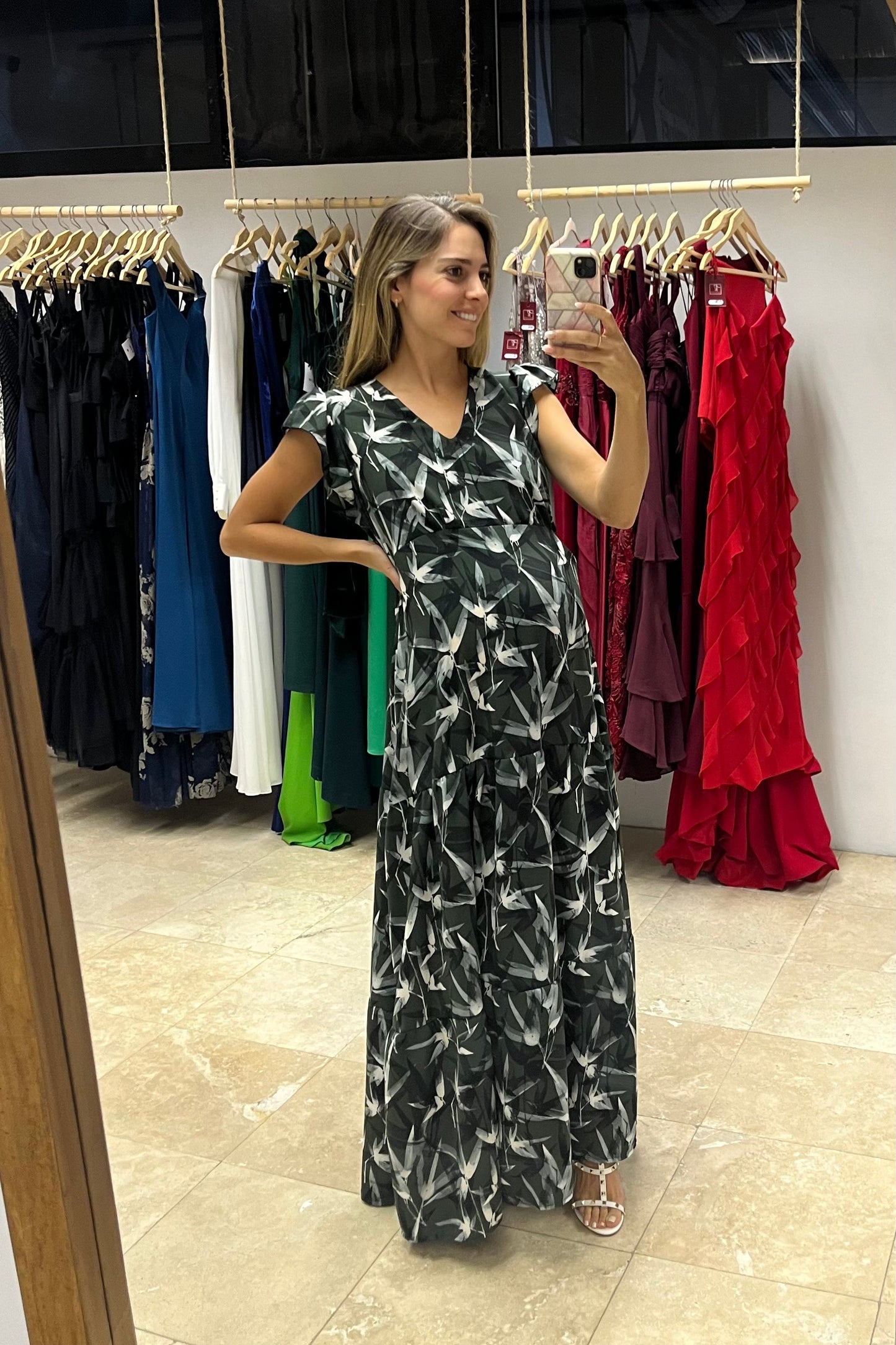 Vestido de Maternidad Sofia/Dalia Moderna